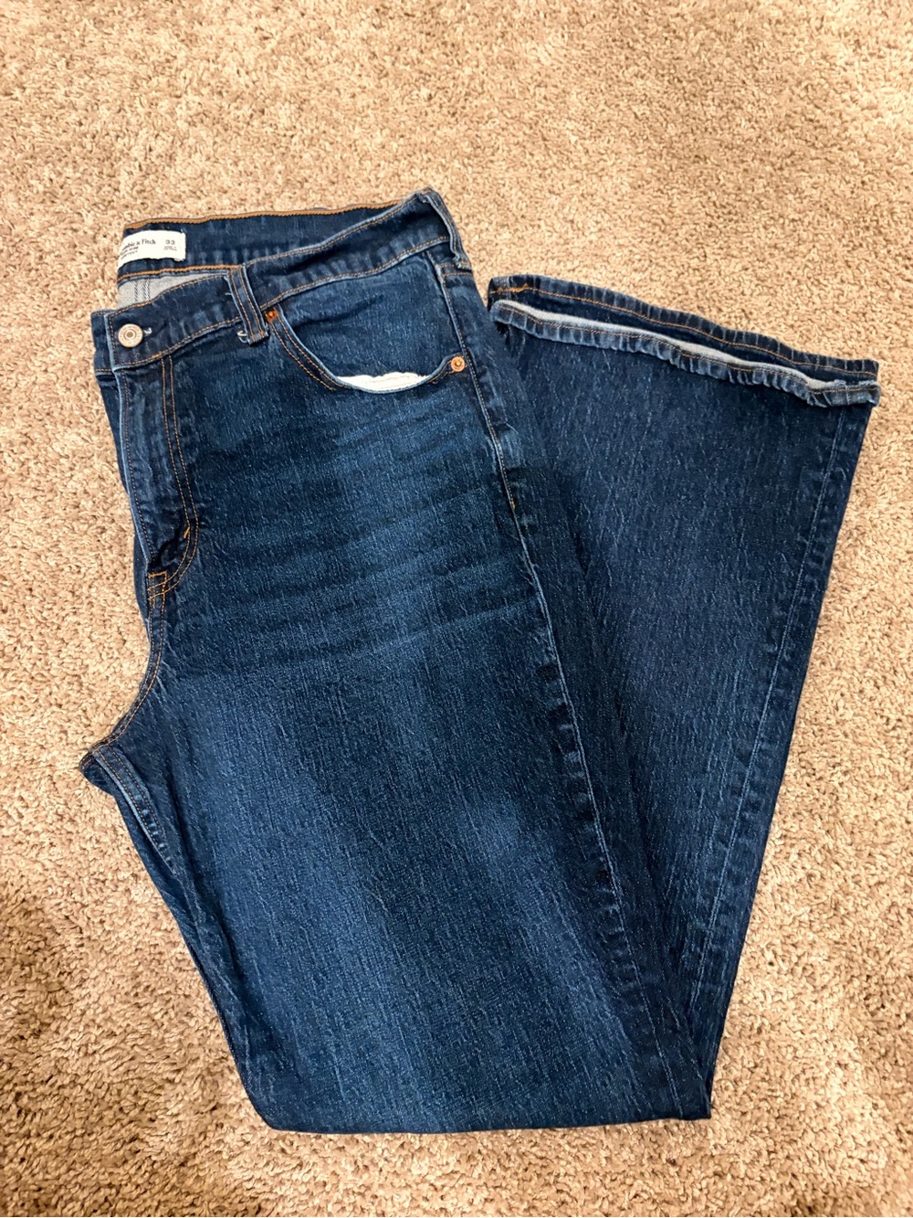 Abercrombie & Fitch High Rise Bootcut Jeans